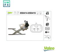 Valeo Window Regulator 850414 for Toyota Yaris, Vitz, Verso, Fun, Cargo Vitz, Echo 1.3L
