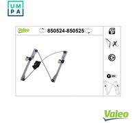 Valeo Window Regulator Left Front 850524