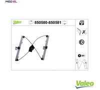 VALEO 850580 Window regulator