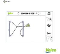Valeo Window Regulator 850616 for Audi A3/S3 2.0L 4cyl