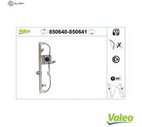 VALEO 850640 Window regulator