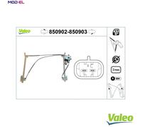 Valeo Window Regulator 850902 - Front Left for MINI (01-06)