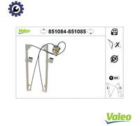 VALEO 851084 Window regulator