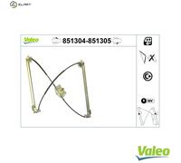 WINDOW REGULATOR 851304 FOR VW PORSCHE BPE/BAC/BPD/BLK 2.5L 5cyl TOUAREG 3.2L