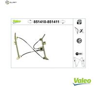 Valeo Window Regulator 851410 for Renault Megane II Cabriolet K9K734/732 1.5L 4cyl