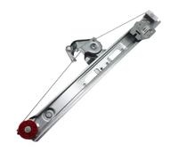 Window Regulator Assembly 51358212099 51358212100 Compatible With E46 323i 325i 325xi 328i 330i 330xi 1998-2005 Power Window Regulator Lever Rear Left Right(Left)