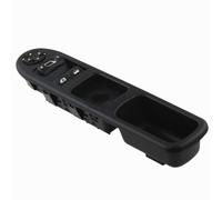 Window Regulator Button Compatible With Peugeot For 207 2007 2008 2009 2010 2011 2012 2013 2014 OEM 6554QC Car Window Lifting Switch Electric Riser Closer(Button)