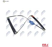 Front Window Regulator AUDI A4 B6 right side driver 8E0837462B