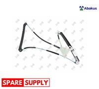 WINDOW REGULATOR FOR AUDI A3 ABAKUS 130-003-019 FITS LEFT FRONT