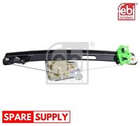 WINDOW REGULATOR FOR BMW E90 E91 FEBI BILSTEIN 180250 FITS RIGHT REAR