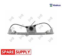 WINDOW REGULATOR FOR FIAT GRANDE PUNTO ABAKUS 130-016-001 FITS LEFT FRONT