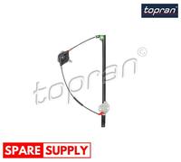 WINDOW REGULATOR FOR VW CARAVELLE T4 BUS TOPRAN 111 717 FITS LEFT FRONT