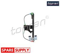WINDOW REGULATOR FOR VW GOLF JETTA TOPRAN 108 672 FITS LEFT REAR