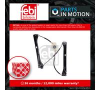 Window Regulator Front Left 1001786 Febi Mechanism Lifter 3V0837461 3V0837461A