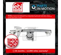 Window Regulator Front Left 1002184 Febi Mechanism Lifter 9221T8 698200H010 New