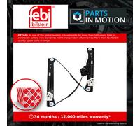 Window Regulator Front Left 193250 Febi Mechanism Lifter 51337281881 Quality New