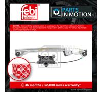 Window Regulator Rear Left 1000841 Febi Mechanism Lifter A2127300779 Quality New