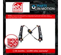Window Regulator Rear Left 186309 Febi Mechanism Lifter 7N0839461 7N0843699C New