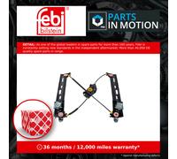 Window Regulator Rear Right 186308 Febi Mechanism Lifter 7N0843700C 7N0843700D