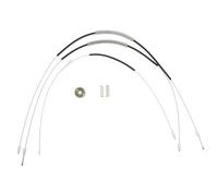 FRONT BOTH SIDES RIGHT OR LEFT WINDOW LIFTER REPAIR KIT FRONT L/R CABLES FITS.