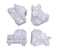Window Regulator Roller For A4 B5 Luxury 8D2 For Avant Type 8D5 Window Regulator Repair Clips 22697622 Replaces Durable White(Left Right)