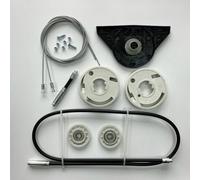 Window Regulator Roller FOR VW T5 TRANSPORTER FOR Multivan Caravelle Onwards 03 Auto Parts Combination Electric Sliding Door Repair Kit LEFT Side 7E1843871(T5LS)