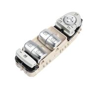 Window regulator switch Car Window Control Switch For Mercedes For Benz C Class W205 S205 X253 C200 C300 C350 C63 For AMG A2059056811 Power Master Button(BEIGE)