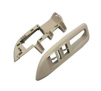 Window Regulator Switch Cover Bracket for Skoda Vehicles, Compatible with Models 2004 2013, OEM 1Z1867171D 1Z1867175 (Yellow Earth)