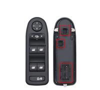 Window Regulator Switch For Citroen C5 2007-2013 Auto Window Control Switch Side Mirror Button 96659465ZD 98053439 30170396 98054508ZD(With Folding)