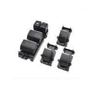 Window Regulator Switch For Toyota For Rav4 2019-2021 For CHR 2016-2020 Car Lighted Power Window Main Switch Set Left Driving Backlight 84040F4050 84810-F4060(1 Set Carbon Pattern)