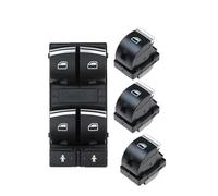 Window Regulator Switch Replacement for A6L Q7 2010 2011 2012 2013 2014 2015 Electric Control Window Lifter Button 4F0959851J 4F0959855B Power Window Switch 1pcs Button(A Set)