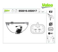 Window Regulator VALEO 850016 For ALFA ROMEO