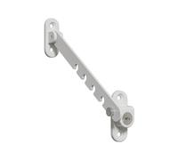 Window Restrictor Adjustable Windowlock Stopper Falling Prevention Lock Limiter Care for Child Protection Safety(White)