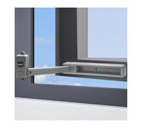 Window Restrictor Child Proofing & Cat Lock,Child Safety Window Restrictor,Self-Adhesive,Easy to Install,No Tools Need or Drill for Aluminum/Wooden/Metal Frames,Adjustable Winodw Guard for UPVC,Grey