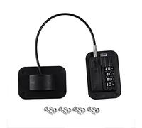 Window Restrictor, Lockable 20cm Cable Length Restricts, Four -Grid Password Windows Lock, Prevent Injury, Burglary, Durable Window Lock for Child Safety and Protection (Black)