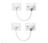 Window Restrictor,safety lockWindow Safety Locks,Window Cable Restrictor Child Baby Security Window Locks,Window Theft Limiter Security Wire Latch With Keys And Screws For Home,Public And Commercial A