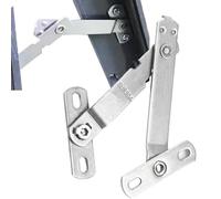 Window Restrictor, Stainless Steel Opening Control Device for Home, Heavy Duty Safety with Guard Stopper Function, Security Restrictor for House, Rv, Patio and Apartment, Silver