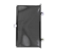 Window Roller Blind with Suction Cups,Blackout Spring Roller Blinds PVC,Retractable Balcony Sun Shade,Sunscreen Insulation Shading Curtain Blind Living Office Car bathroom,No Drilling (50x125cm)