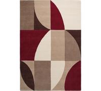 Decotique - Window Wool Rug 300x400 cm, Burgundy - Burgundy