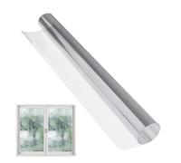 Window Safety Film - Shatter-proof Safety Glass Protection, Clear Adhesive Sign Roll | Anti-Break Reinforcement Layer for Home, UV Blocking, Scratch-Resistant Safety Cover
