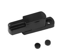 Window Sash Lock, Window Latch Erosion Resistance Aluminum Alloy Universal Application for Office (Black)