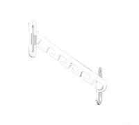 Window Sash Stopper Designed for Child Safety, Made from Carbon Steel to Limit Opening Width and Increase Security for Indoor and Outdoor Use (1 White)