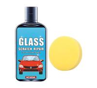 Window Scratch Remover, 120ml Window Scratch Repair With Sponge, Windshield Lens Cleaner, Car Glass Scratches Remover, Glass Scratches Repair Kit For Commuting Detailing Automotive Garage House