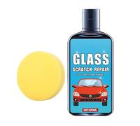 Window Scratch Remover with 120ml Window Scratch Polishing Sponge, Auto Glass Repair Solution - For Garage, Home, Daily Commute, Travel, Detailing, Car, RV, Truck, SUV