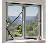 Window Screen, Adjustable Window Screens With Zipper, Households Simple Mosquito Screen Easily Installation And No Drilling Mosquito Net For Bedroom Bathroom Living Room
