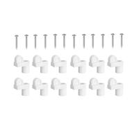 Window Screen Clip with Screws - 12 Pieces Secure Heavy Duty Frame Fastener | Screen Door & Storm Panel Retainer Clips for Winter Window, Office Bedroom Living Room