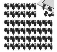 Window Screen Holder Clips | 48 Piece 3/8 inch Fastener Heavy Duty - Clips to Hold The Screen in Window | for Apartment Home Dorm Office Bedroom Living Room Repair