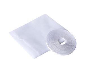 Window Screen Mesh, Fly Screen Netting, Door Window Screens, Adhesive Easy Install Design, Breathable Protection Barrier, 59.06 × 51.18 × 0.078 inch, for Bedroom Home Frame