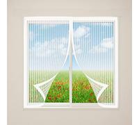 Window Screen Mosquito Insect Mesh Screen 60 x 120 cm Transparent Window Screen Fly Screen Mesh Keep Insects Out for Living Room Windows Bedroom Windows, White
