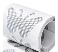 Window Screen Patch - 30 Piece Self Adhesive | Fiberglass Mesh Repair Tape Roll | Anti Fly Butterfly Seamless Sticker | Indoor Outdoor Patio Porch Lanai Balcony Kit for Home